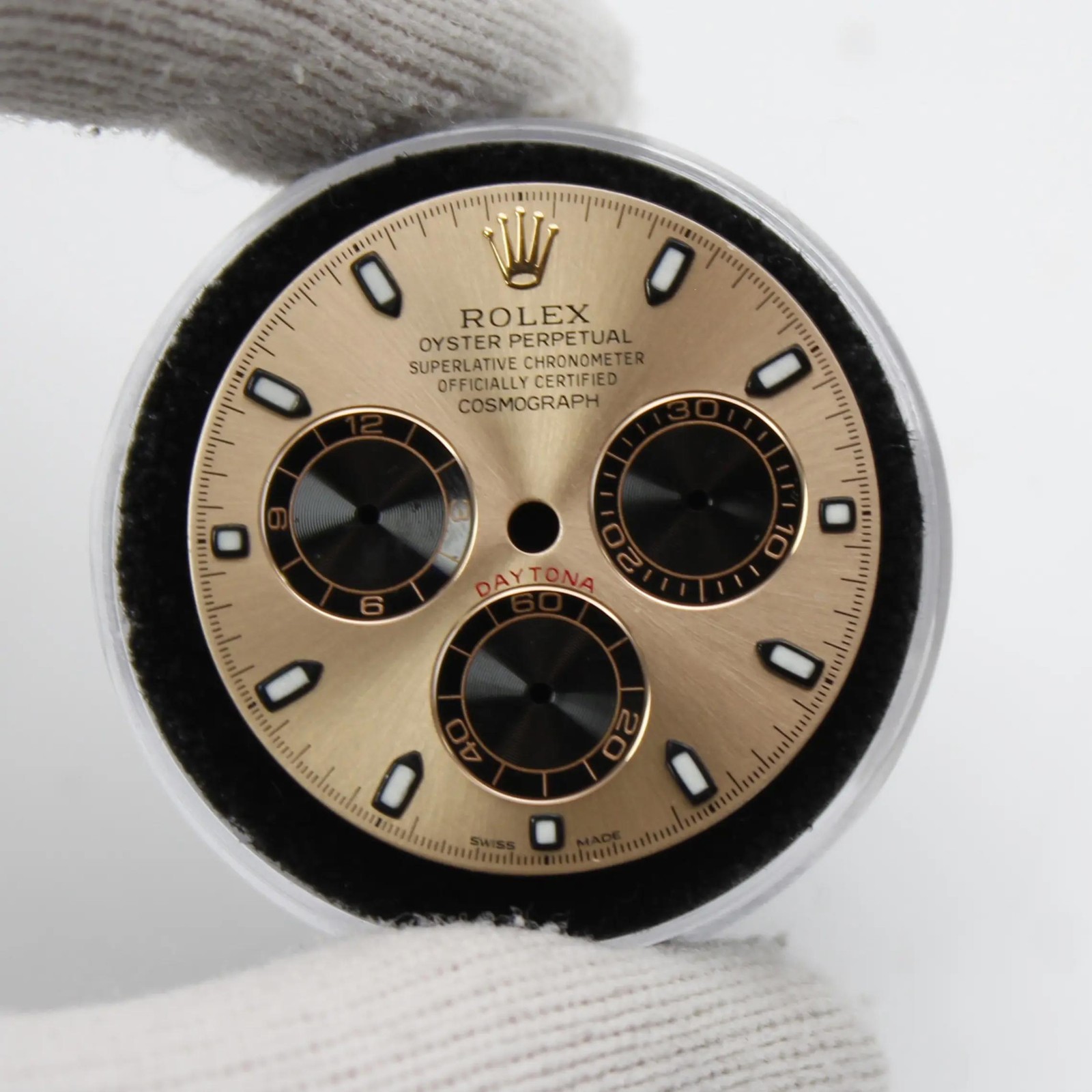 Rolex Daytona Cosmograph Rose Pink Sundust Dial 116505