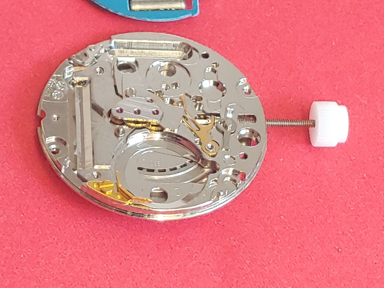 ETA 955.421 Hamilton 846 Daydate@3 Movement. Sets, Runs, Keeping Time 7 Days.