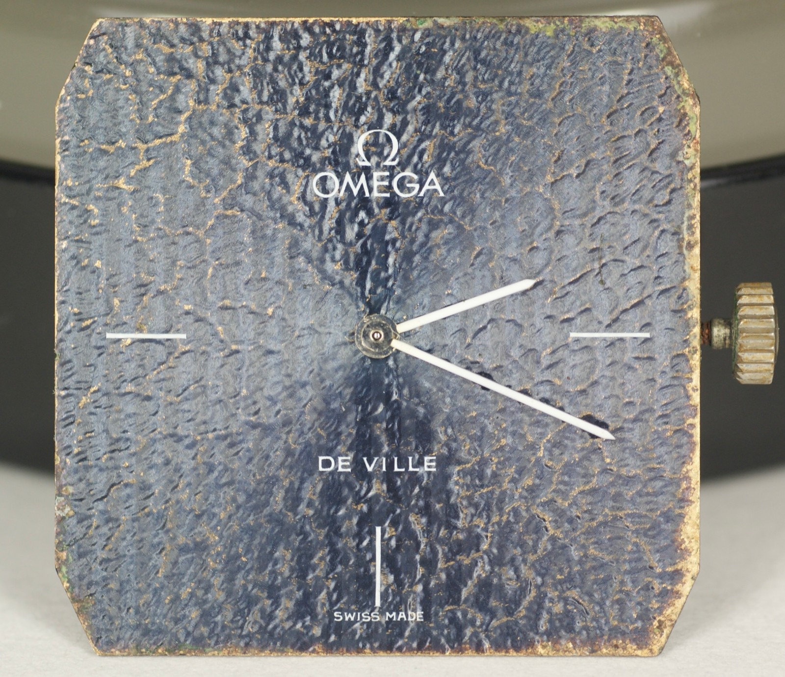 OMEGA Deville Octagonal 3D Sunburst Dial Cal. 620 Movement Crystal Parts RUNS