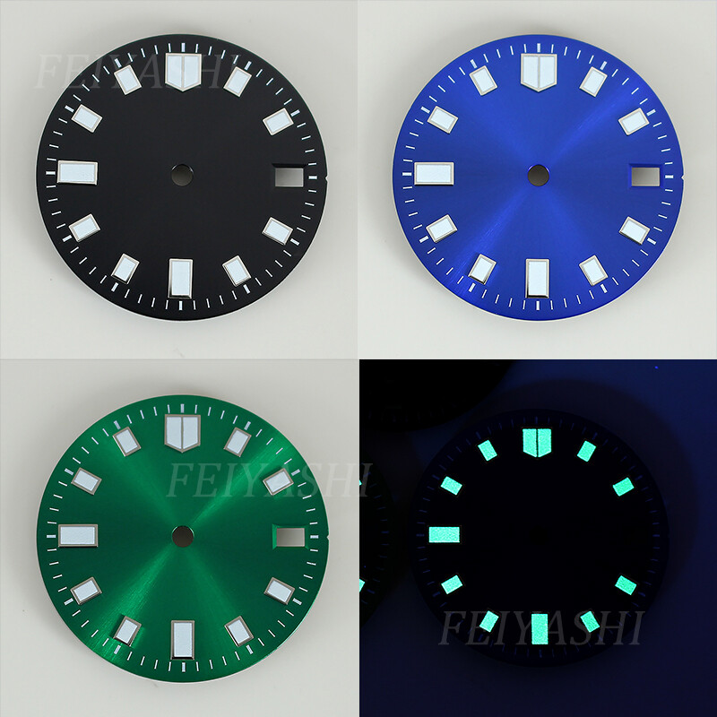 28.5mm seiko Dials For 3.0 Crown Position 3.8/4.1 Crown Position 3C luminescence