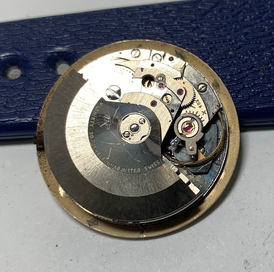 1950s Tradition Sears 30J Automatic AS 1700 Movement, NICE Dial & Hands TICKS !!