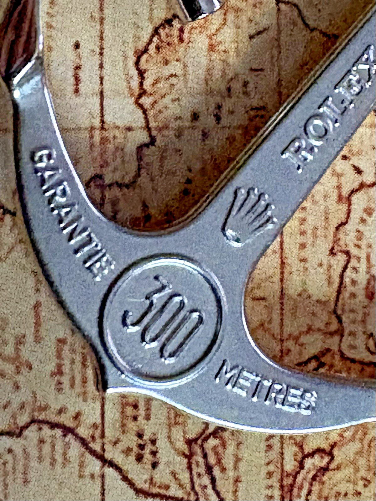 ROLEX SUBMARINER Novelty Anchor + Chain 300 Metres 1000 Feet 14060 114060 16610