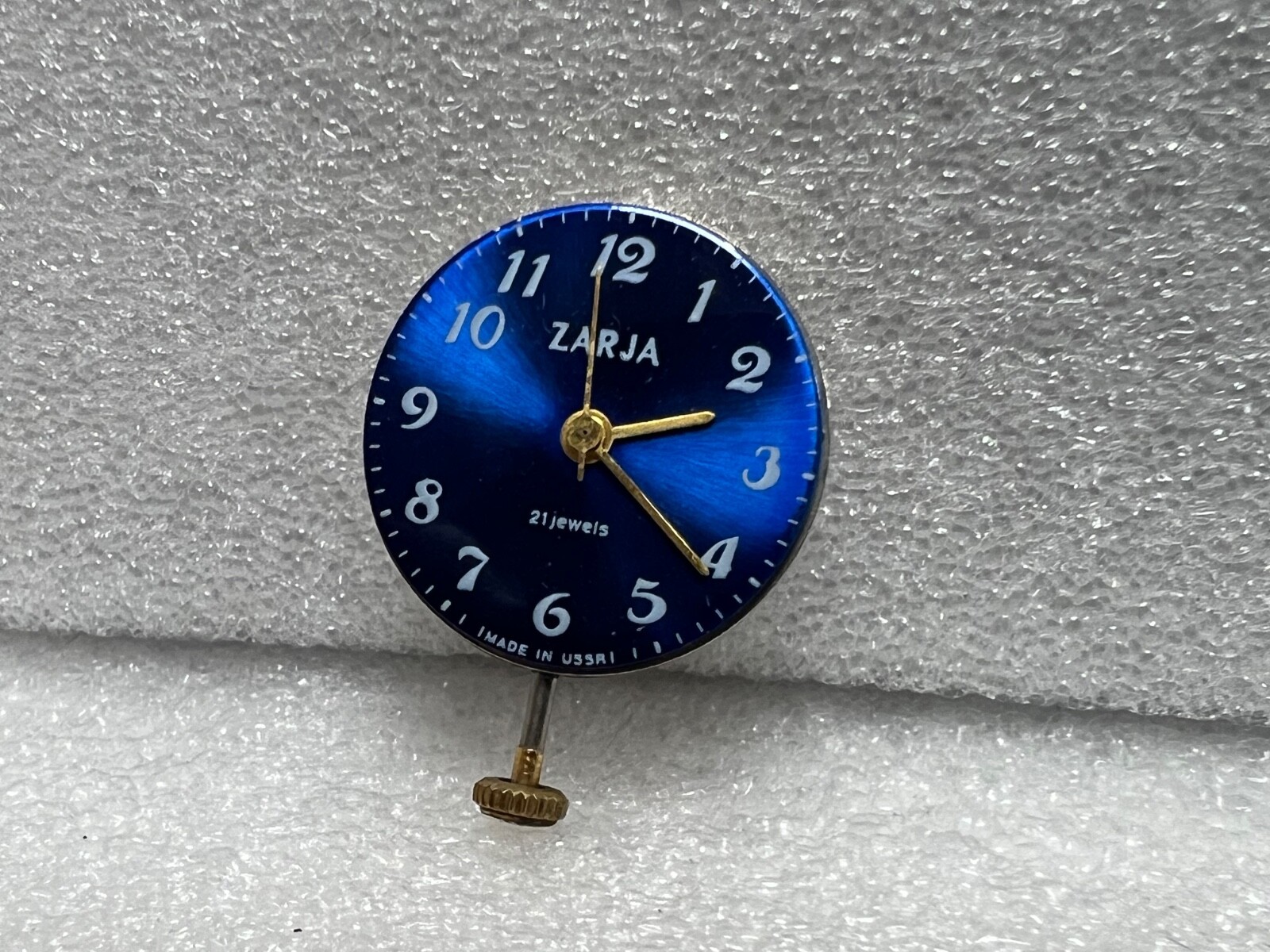 Watch movement USSR ZARJA Cal.2009b plus Dial. Working , for parts