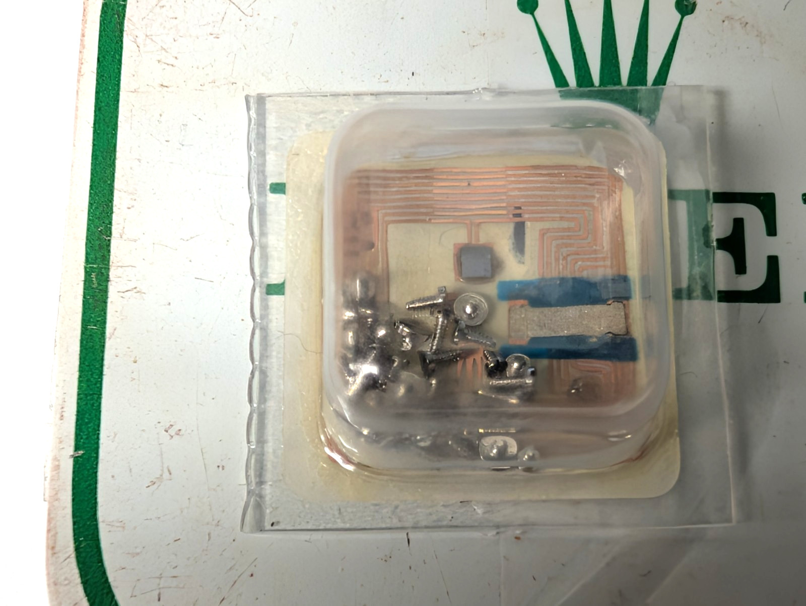 Genuine Rolex Daytona 4130-5000 Set Of Screws New Factory Sealed in Blister Pack