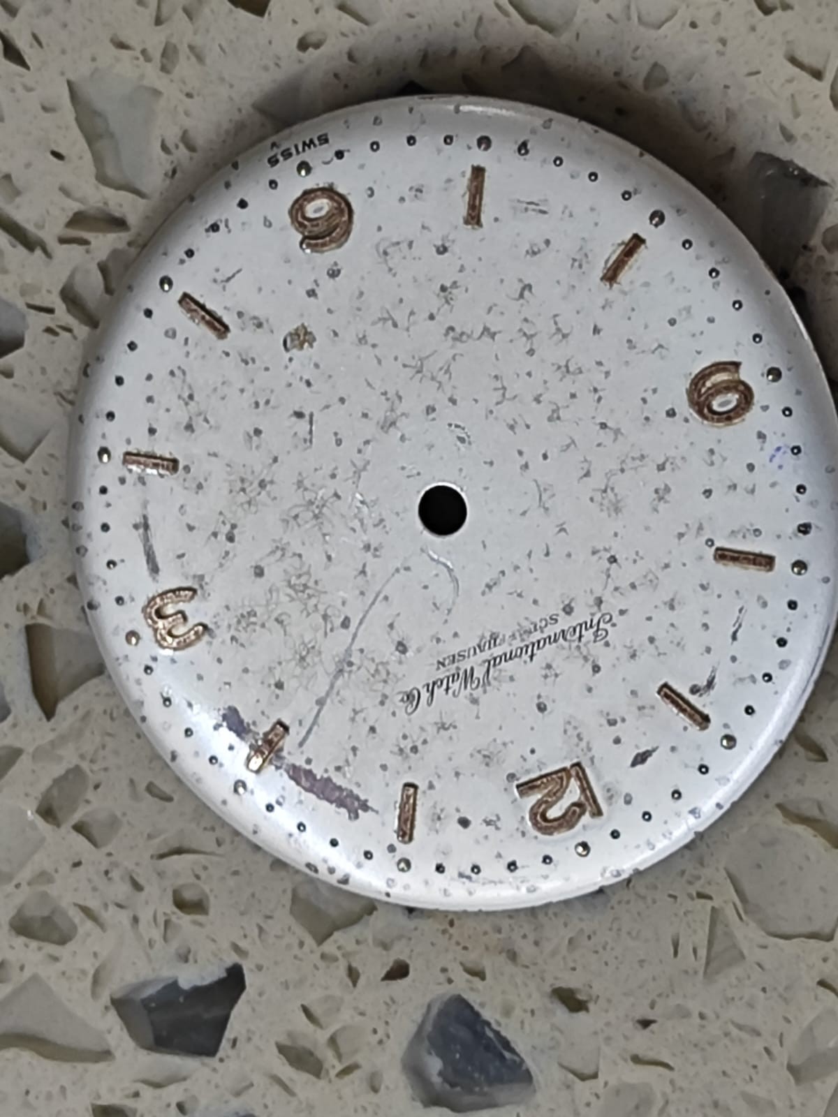 IWC Schaffhausen CAL C89 PART White DIAL – IWC C 89 USED