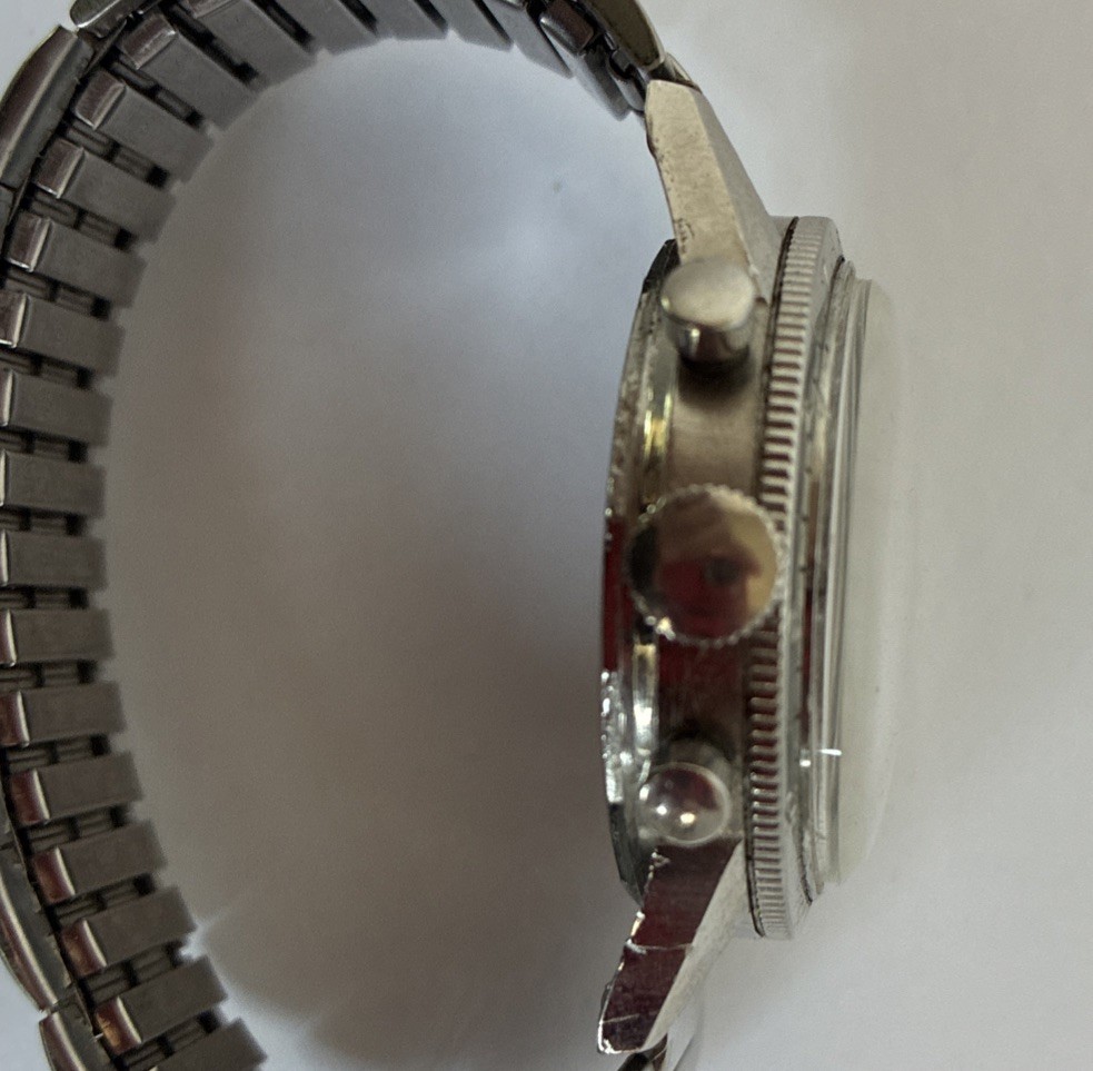 COLLECTOR ALERT! Ultra Rare 1939 Jardur Bezelmeter 960 MILITARY WWII Chronograph