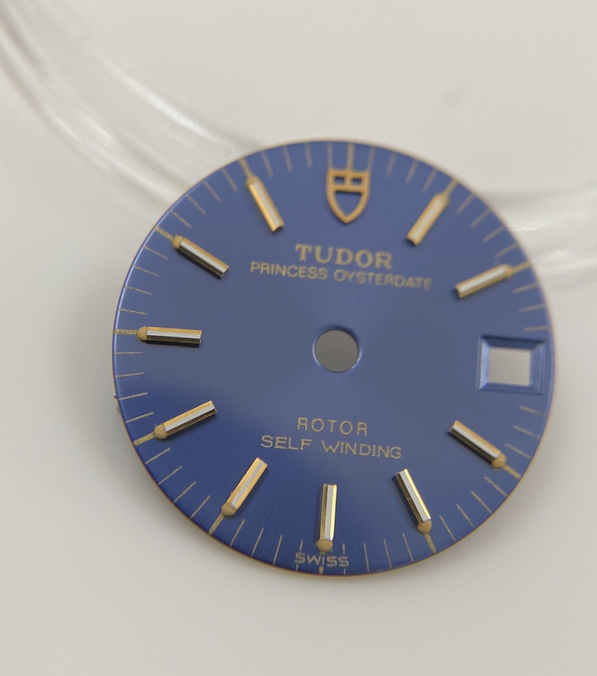Genuine Tudor Prince Oysterdate Rotor Blue/Gold Cal. ETA 2651/2671 Ladies Dial