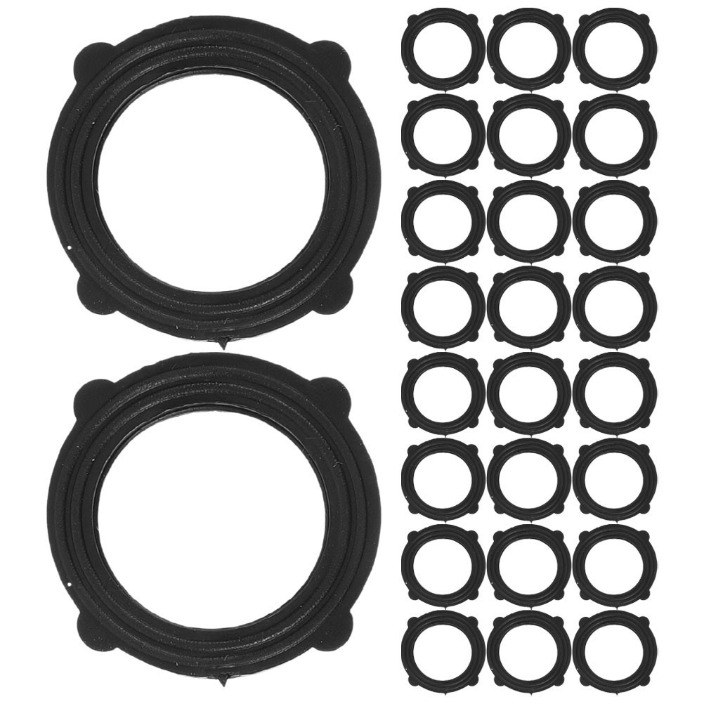 50 Pcs Washer Rubber Seal Garden Hose Gasket Ring for Water Faucet Connection