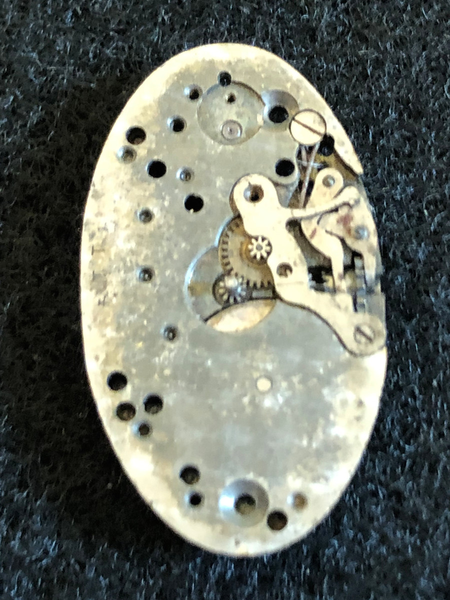 Vintage Paul Ditisheim Watch Movement Parts 15j Swiss