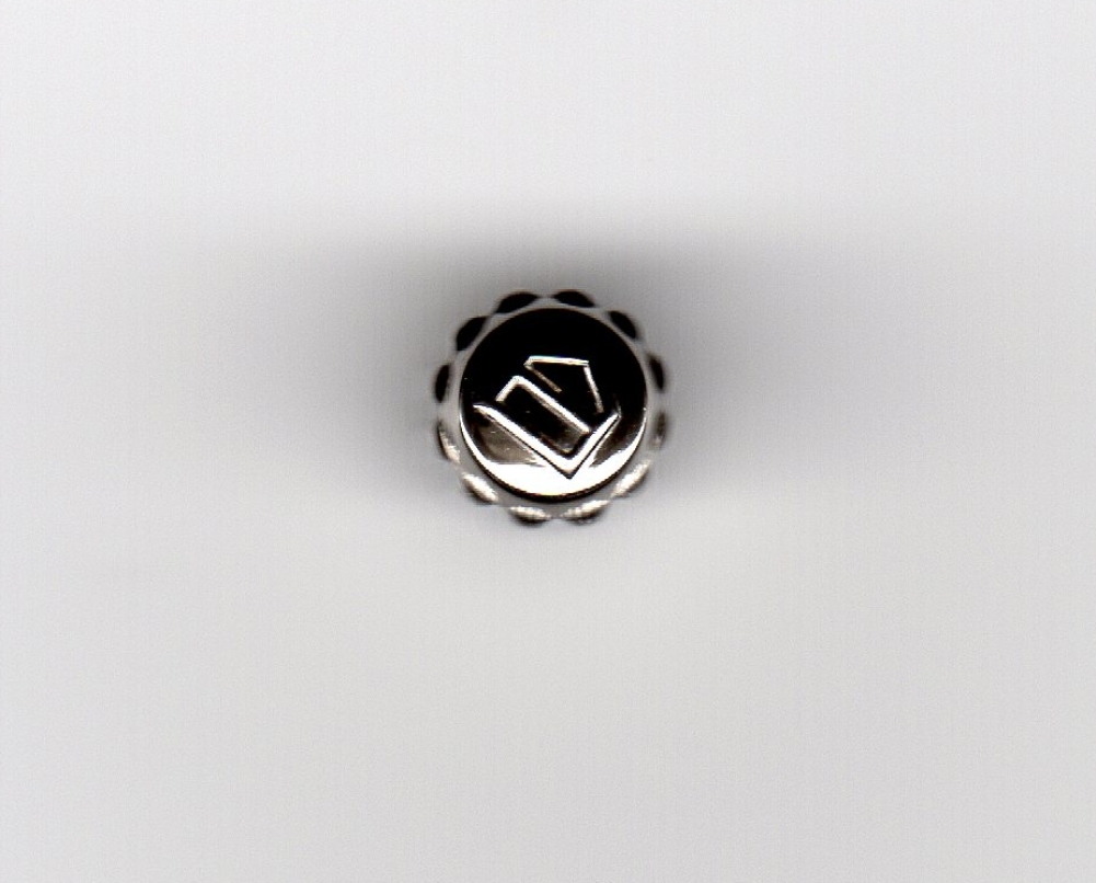 Tag Heuer 4.5 mm Factory Crown Stainless Steel screw down w/tube for some Links