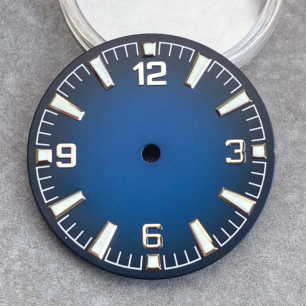 Tandorio 29mm Mod Watch Dial Face Replacement For NH35 NH36 Miyota 8215 PT5000
