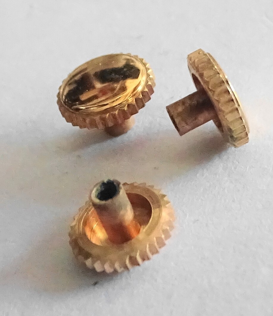 Crown Watch Rose Gold Plated 5.95 Mm
