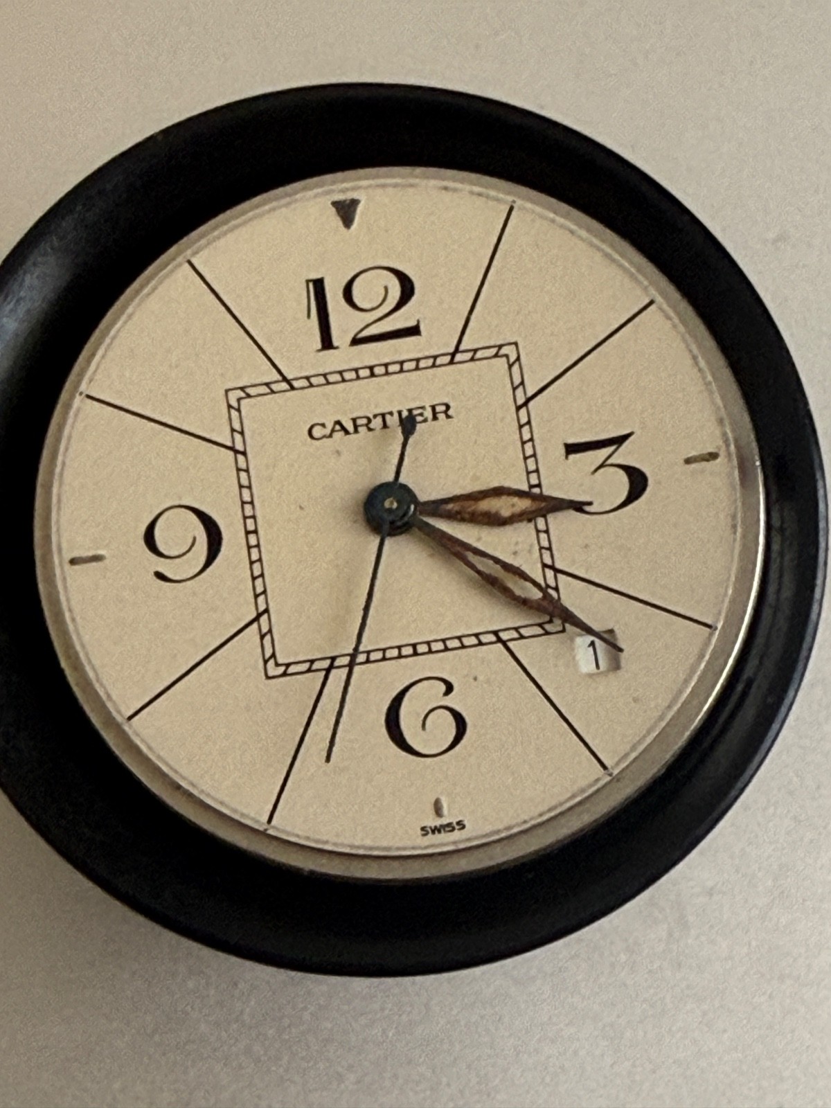 Cartier Automatic Movement Vintage Pasha Cal 20 need Clean for repair eta 2824