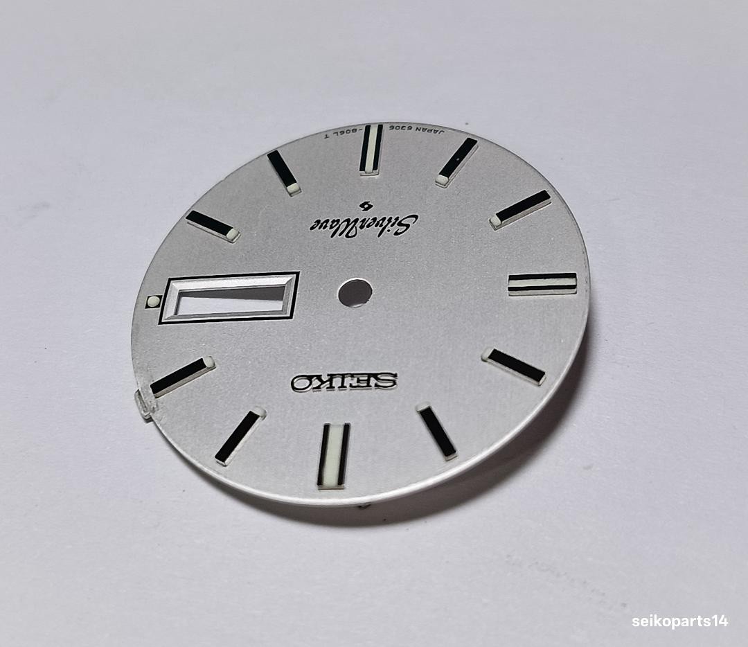 GENUINE SEIKO WHITE SILVERWAVE SUWA DIAL SEIKO 6306-807A MINT CONDITION