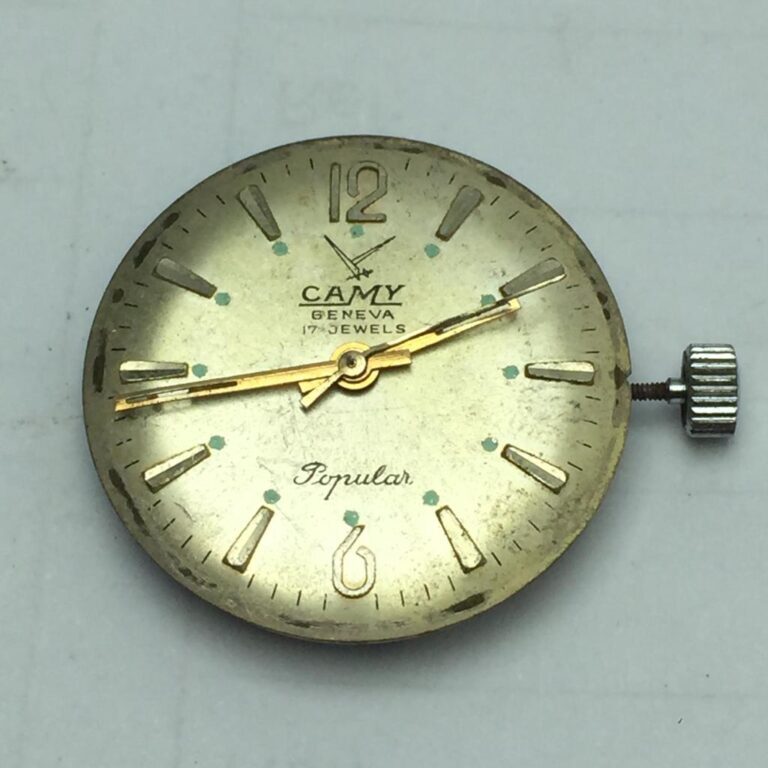 Camy Cal.2609 Manual Winding Working Watch Movement (Need Service)