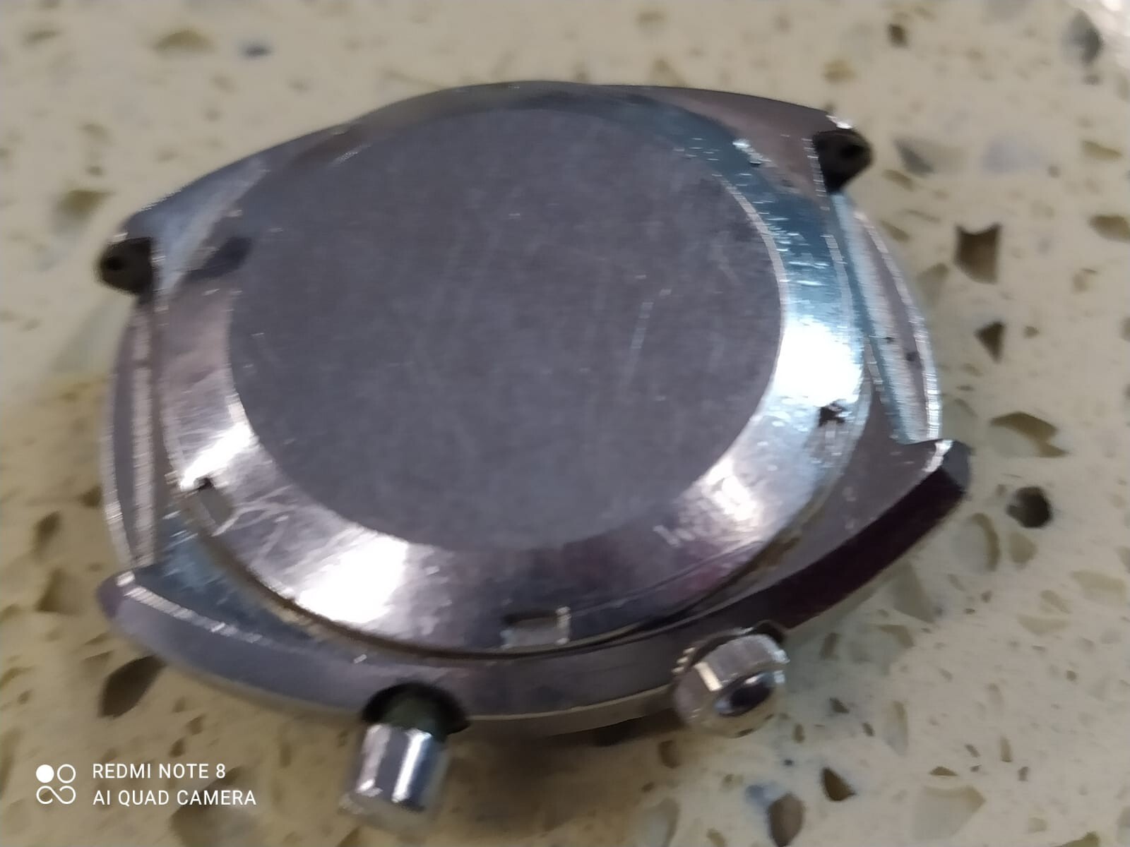 Omega 865 Chrono stop Case complete case omega Ref 145.010 for parts