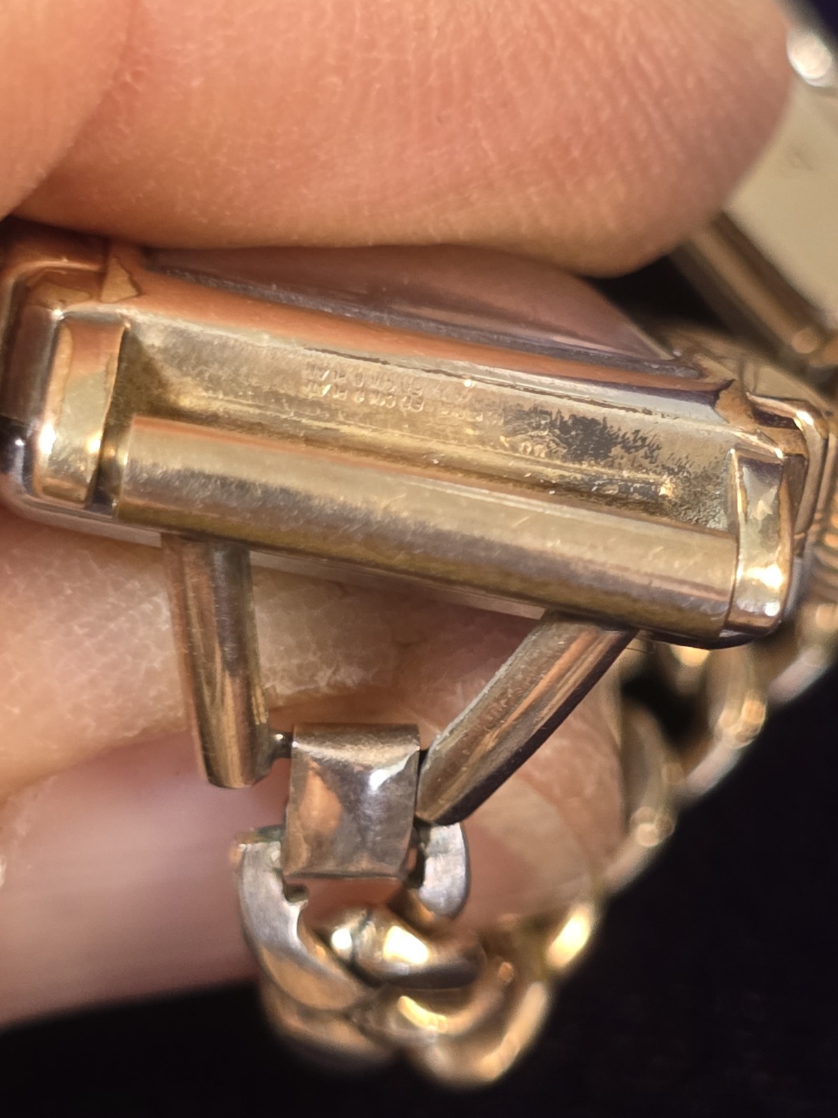 Vintage Omega Art Deco 15J Manual Watch Parts Repair Balance Staff Broken