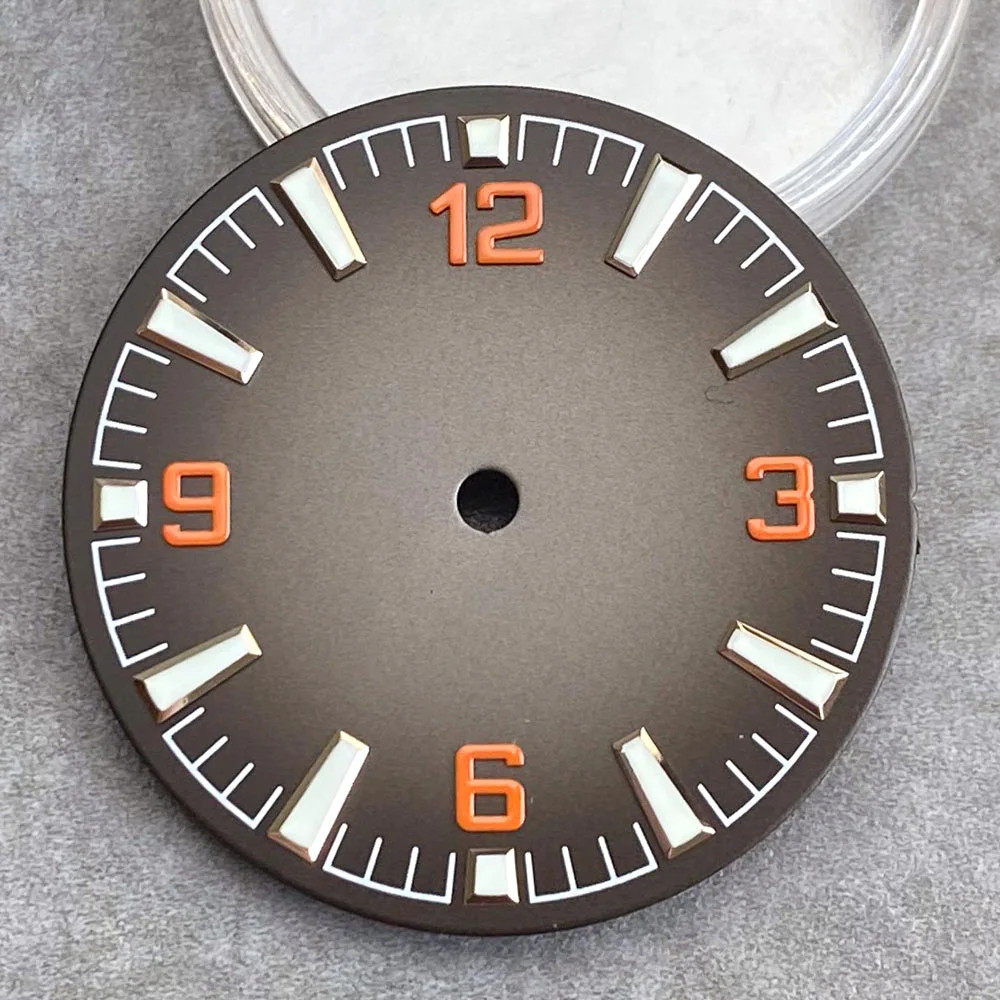Tandorio 29mm Mod Watch Dial Face Replacement For NH35 NH36 Miyota 8215 PT5000
