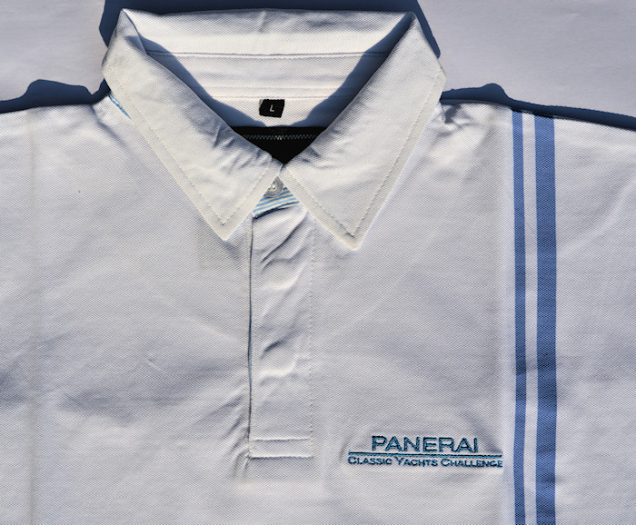 Rare Original Panerai Polo Size L Men White Classic Yachts Challenge New
