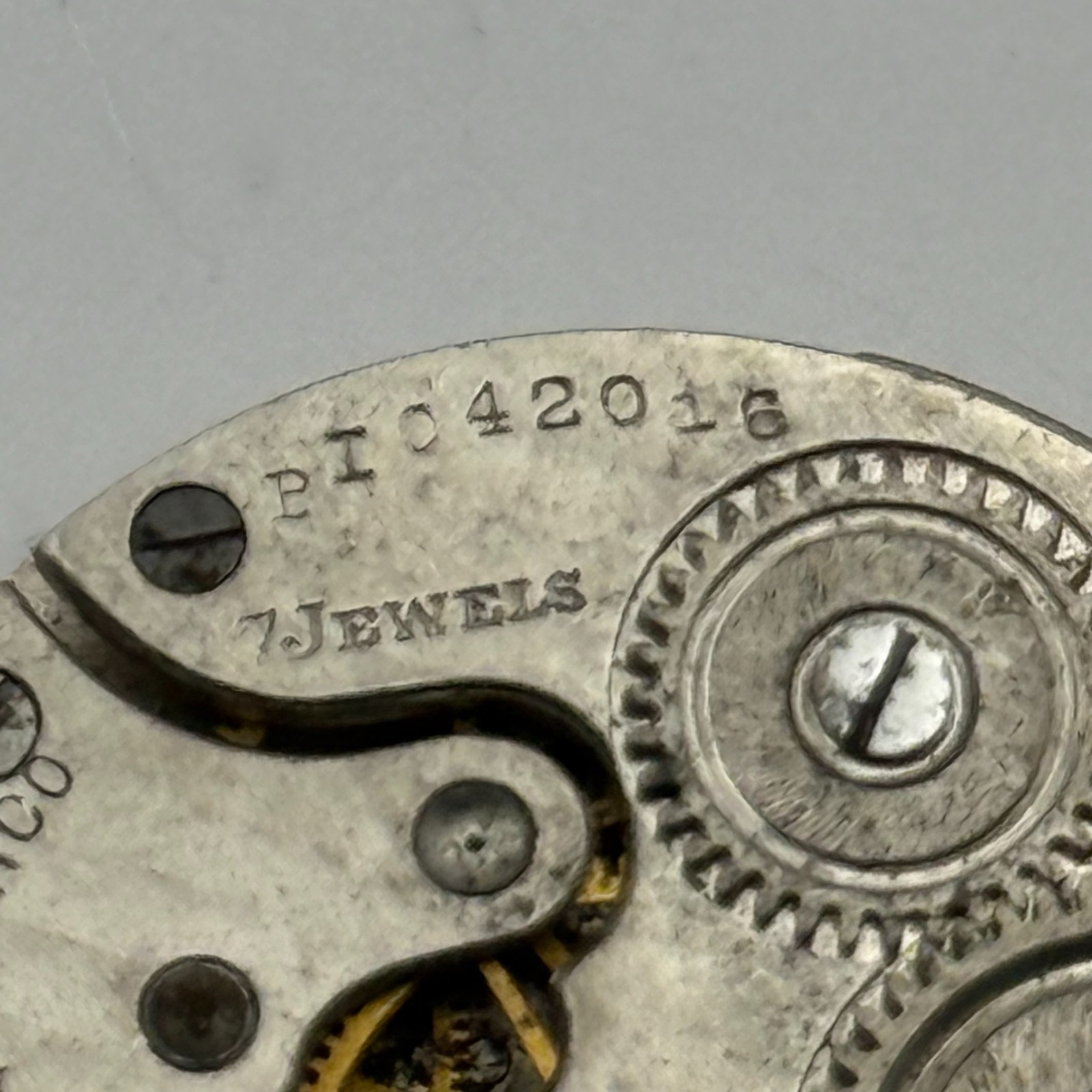 New York Standard Grade 306 Watch Movement Model BI American Antique 0s Parts