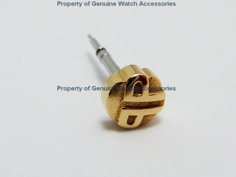 PATEK PHILIPPE 18K SOLID YELLOW GOLD DOUBLE P (“PP”) CROWN* 4.76 MM /STEM (JJ22)