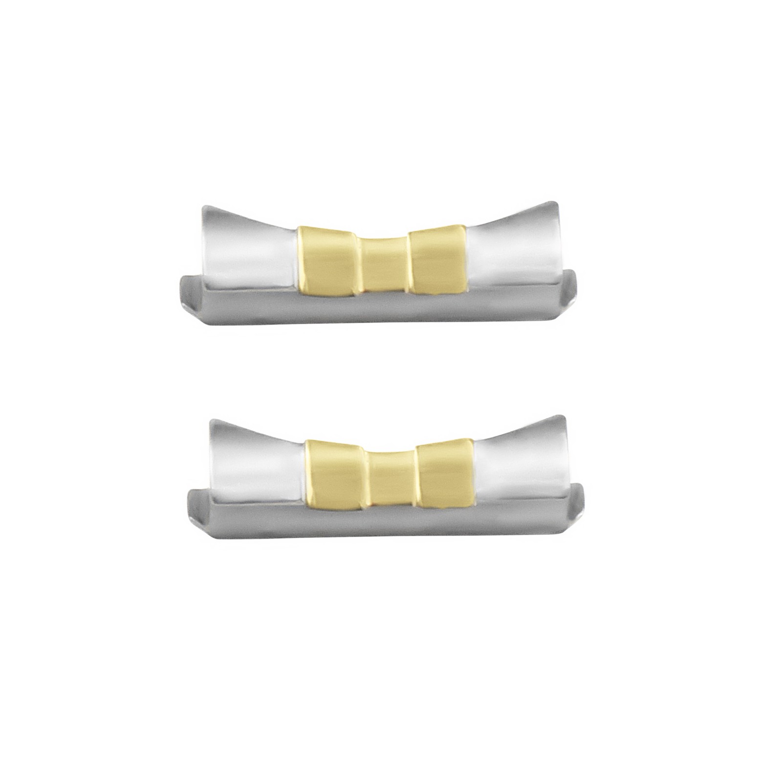19mm Two Tone Jubilee Replacement End Piece For Rolex 114200 114210 114270