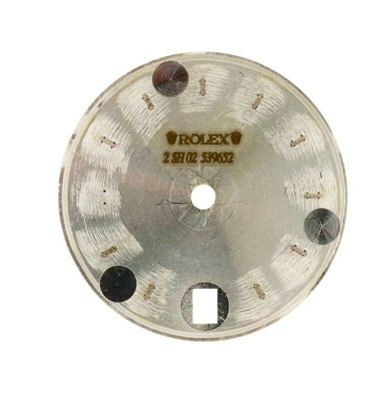ROLEX GENUINE SILVER INDEX DIAL FOR 31MM MIDSIZE DATEJUST 178274 178240