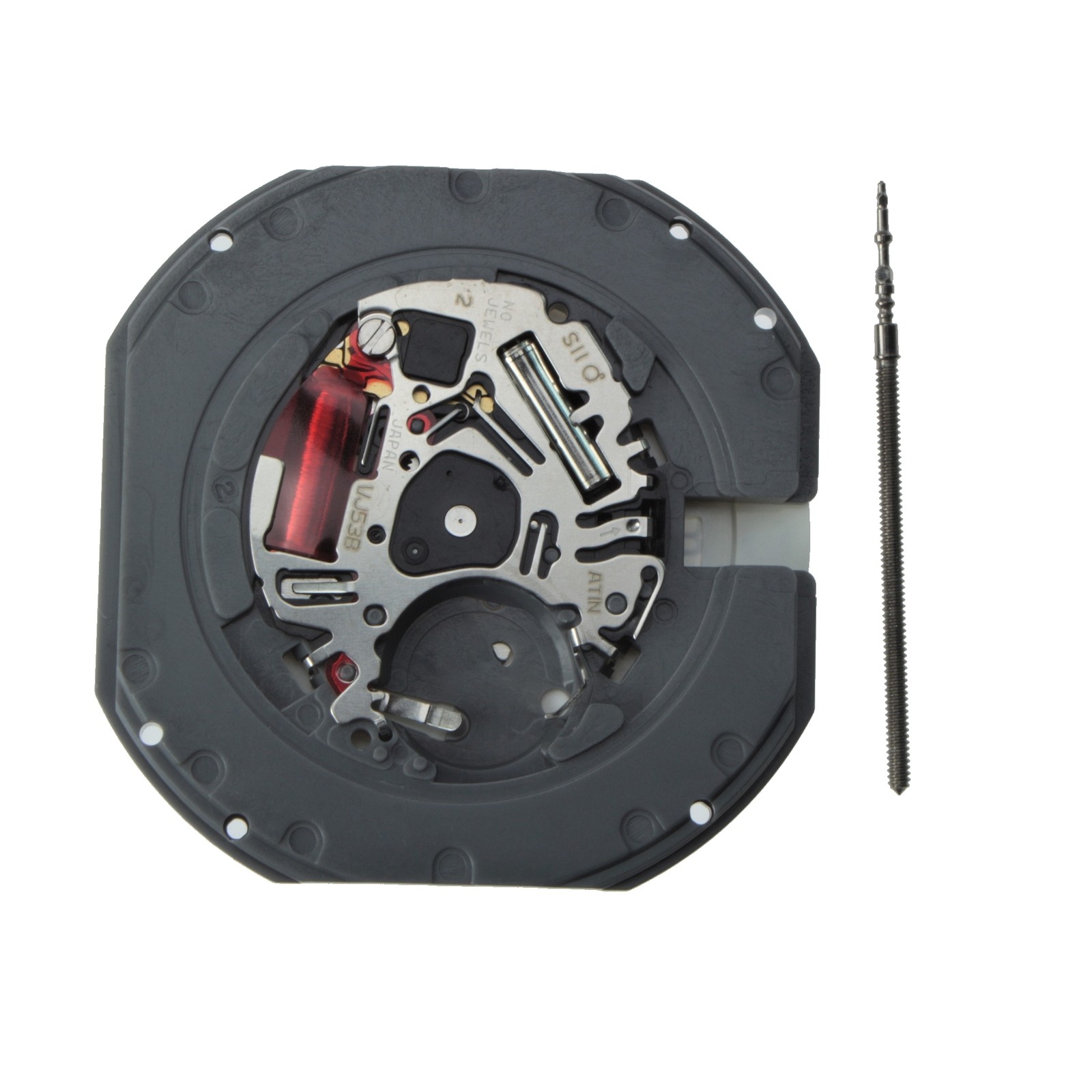 For New Japan Seiko SII / TMI / Epson VJ53 Watch Movement, 12 1/2 Ligne, 3 Hands