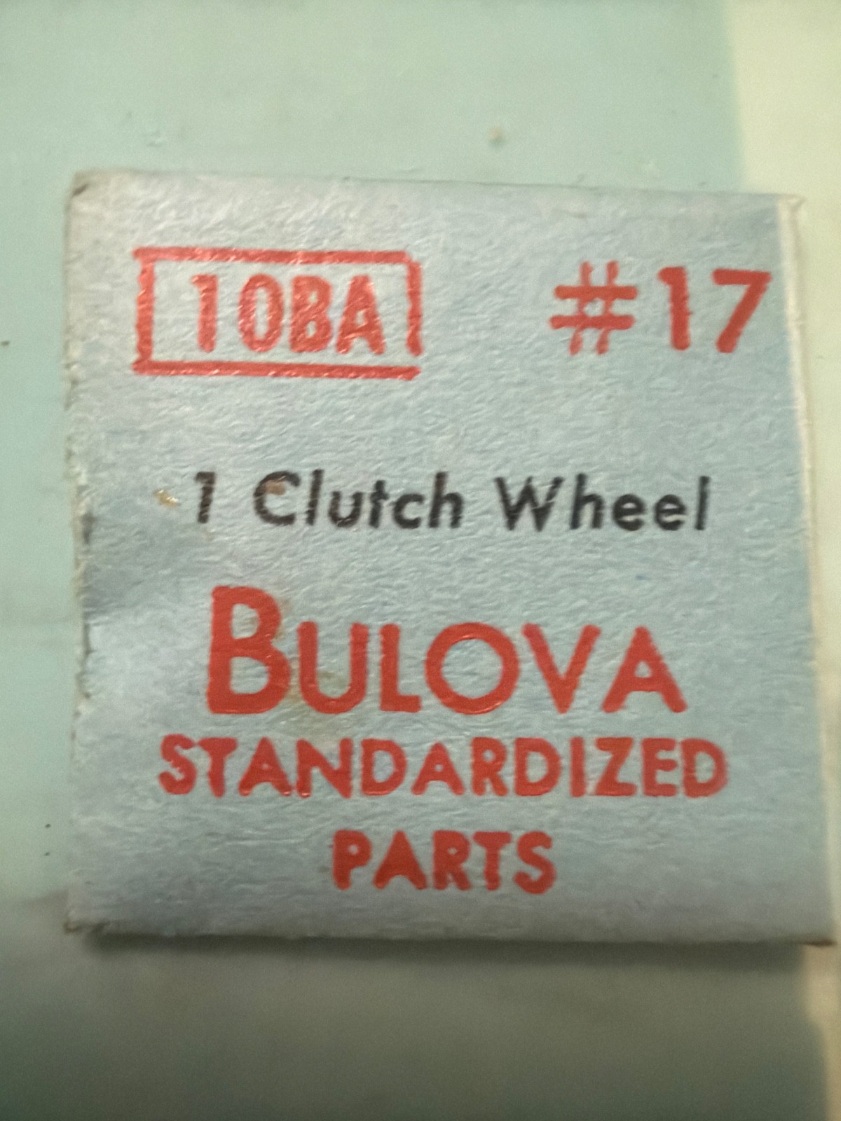 Bulova #17 – Clutch Wheel – NOS – Various Calibers