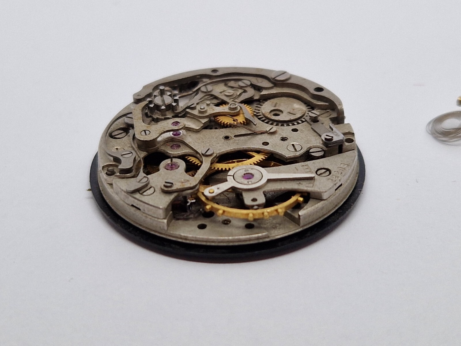 Vintage SEKONDA 3017 Chronograph watch movement 4 parts