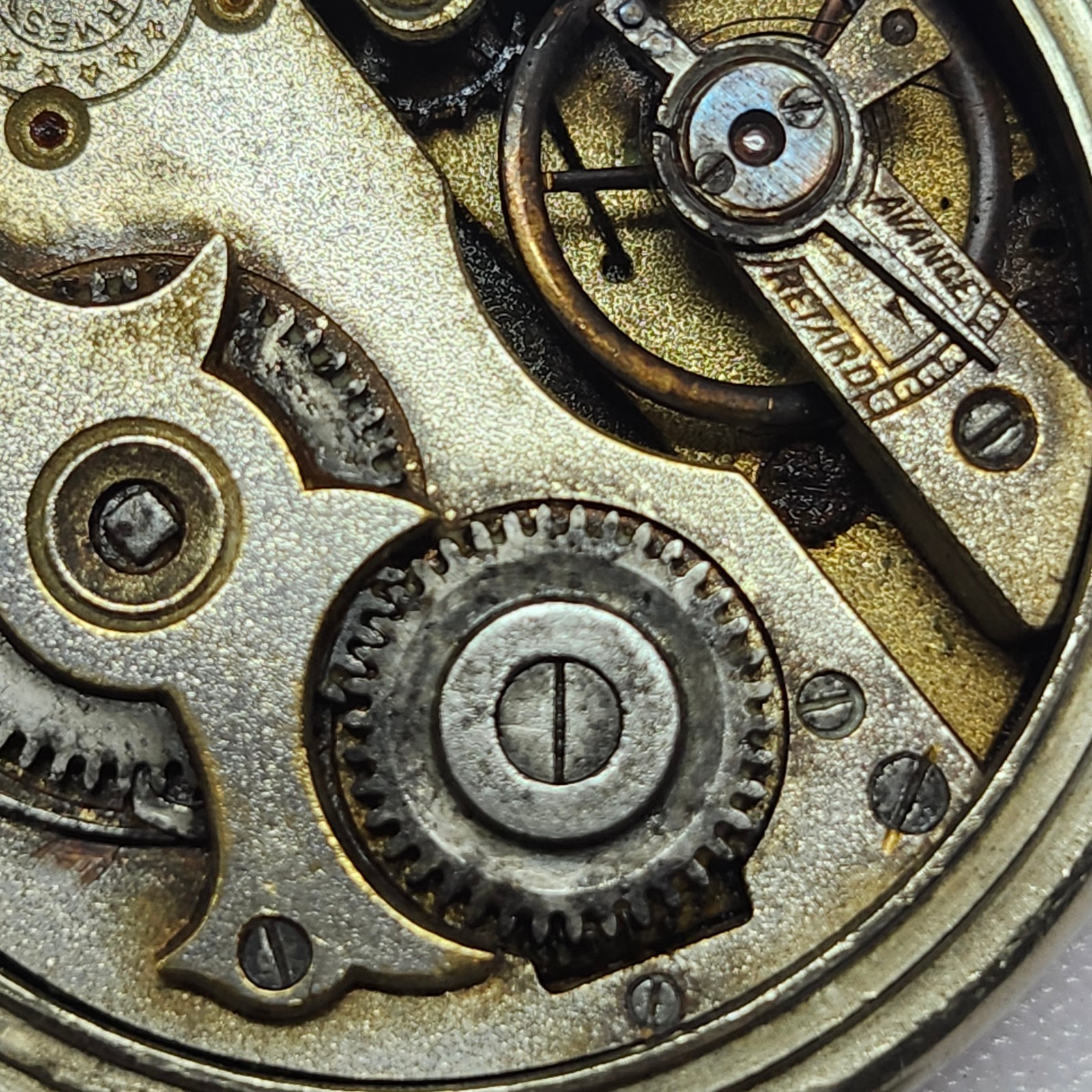 Swiss Hermes Pin-Set Cylinder Pocket Watch Movement & Case Parts Repair
