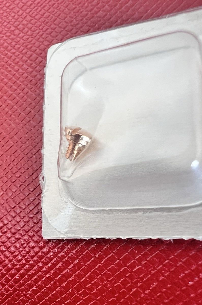 Cartier jewelry SCREW 18K ROSE GOLD LOVE BRACELET REF CRVA620619 NEW SEALED FR