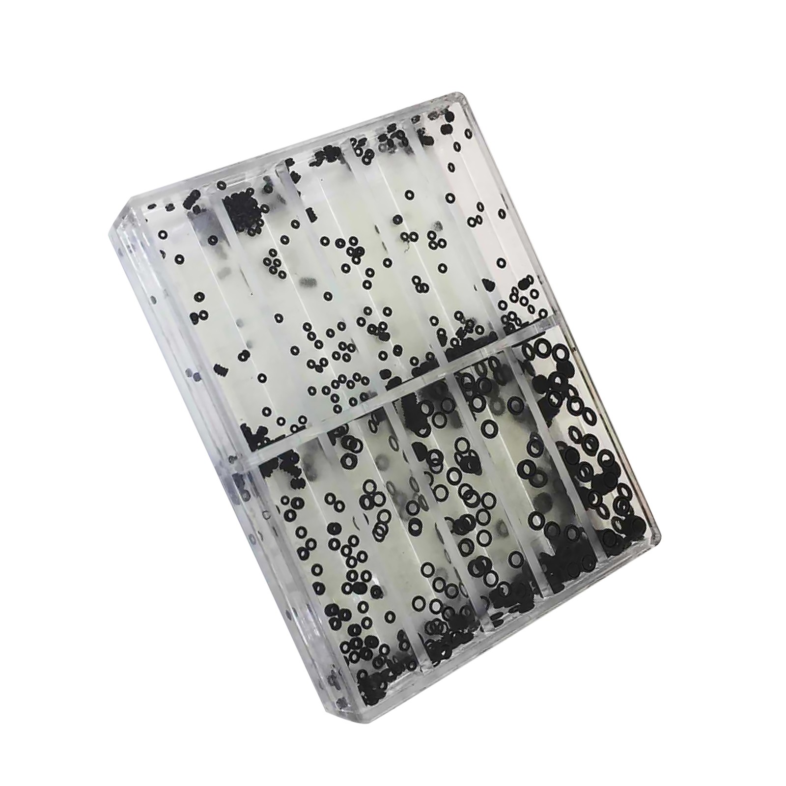 1 Box Waterproof Rubber O Ring Watch Crown Assorted Watch Head Ring Seal Gasket