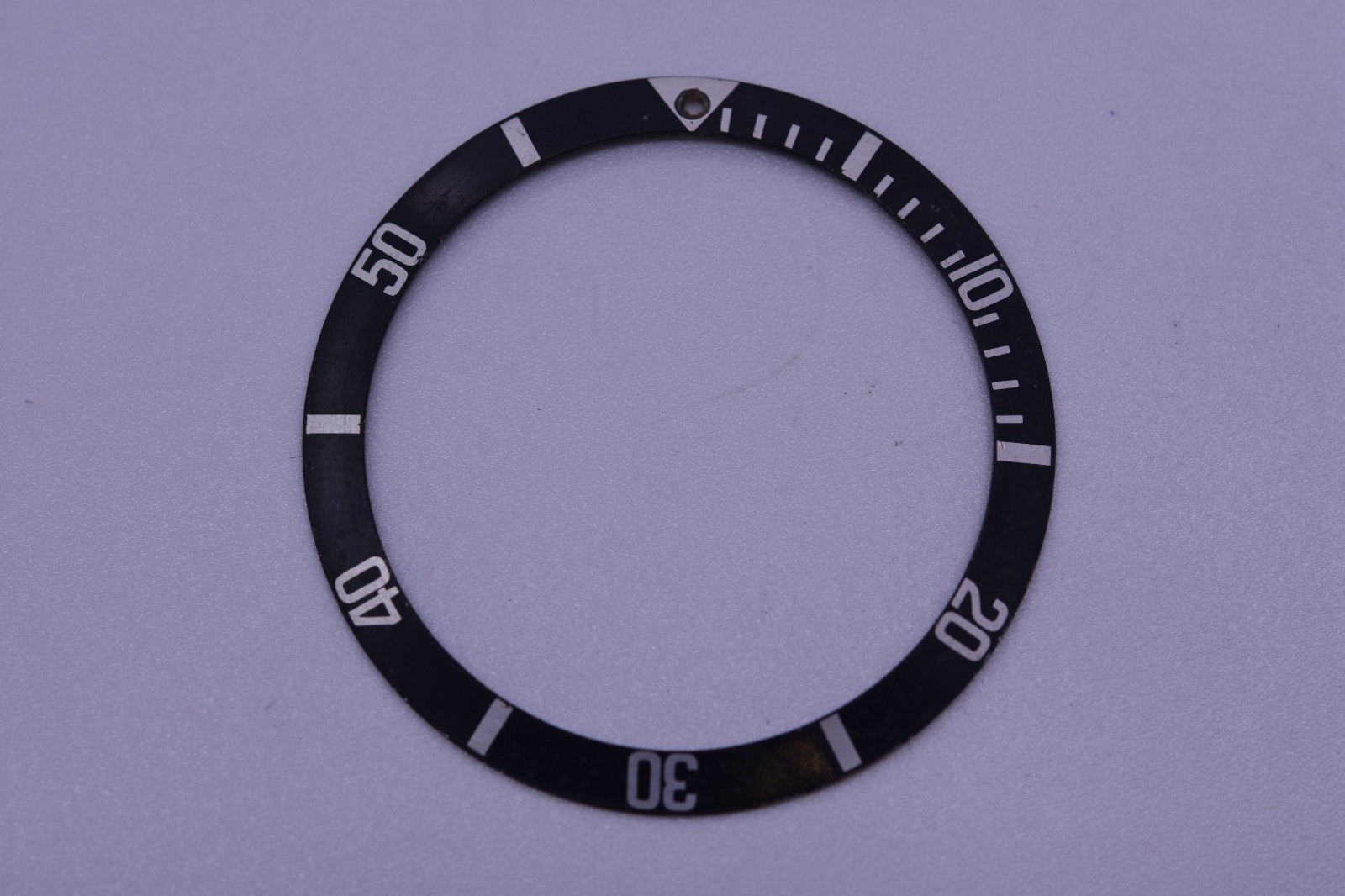 Vintage Rolex Submariner 5513 5512 5508 1680 MK2 Long 5 Fat font dark Insert