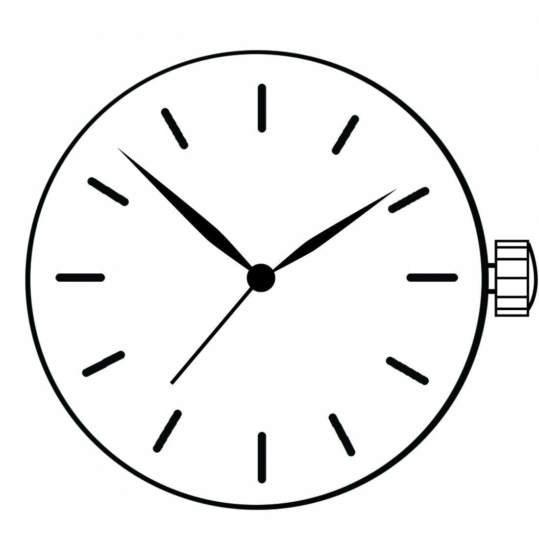 Miyota 2036 Japan Quartz Movement Pack of 1/3/5PCS
