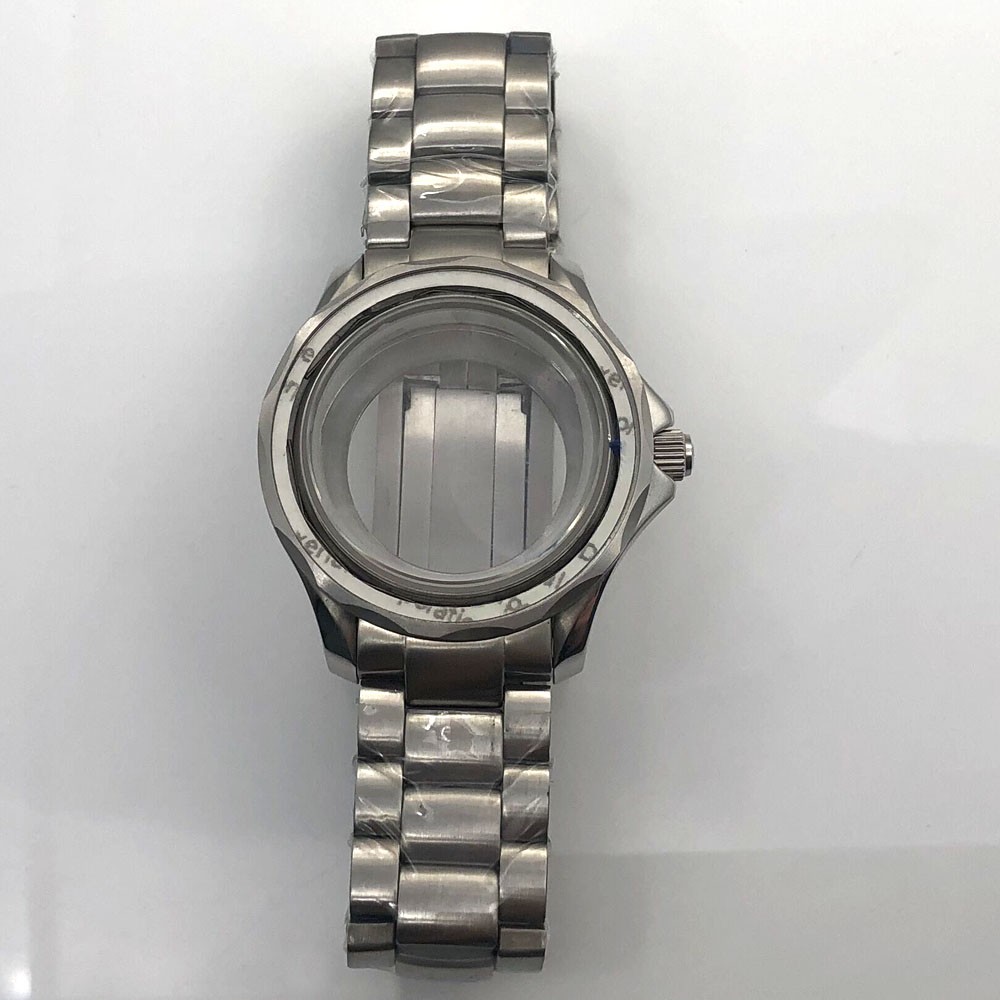41mm Case Sapphire Glass Fit ETA2836 Miyota8205/8215/821A ST1612 Movement