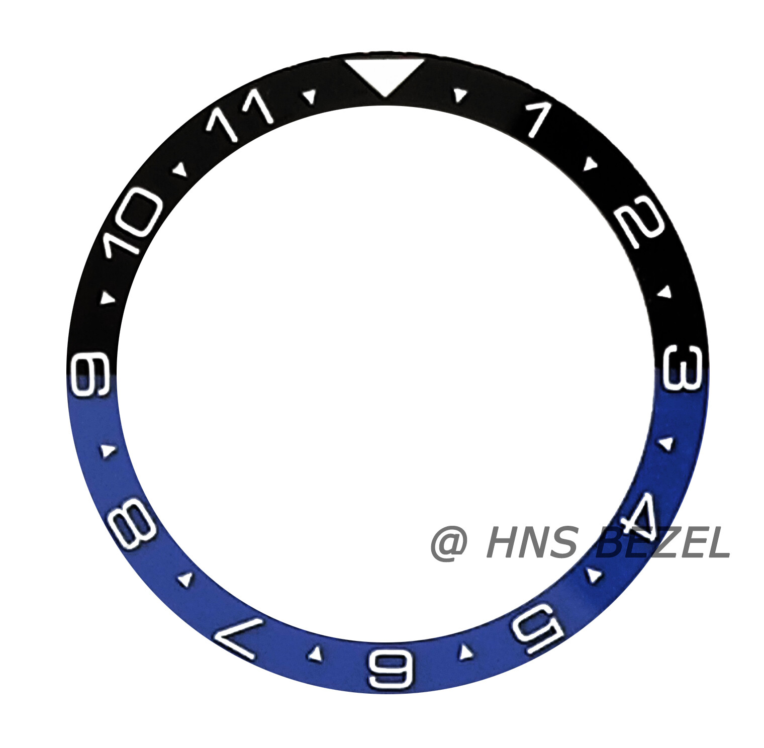 BATMAN CERAMIC BEZEL INSERT FOR SEIKO 6105-8110 7002 6309 7S26-0020 SKX007 LUME