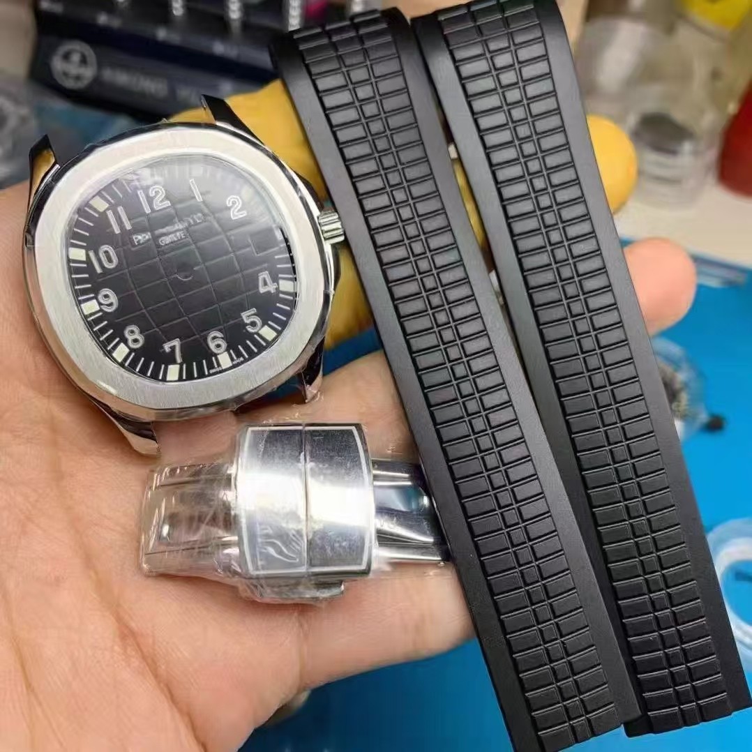 DIY Watch Part Kit for Aquanaut 2824 40mm Stainless Steel Case+Dial+Hands+Band