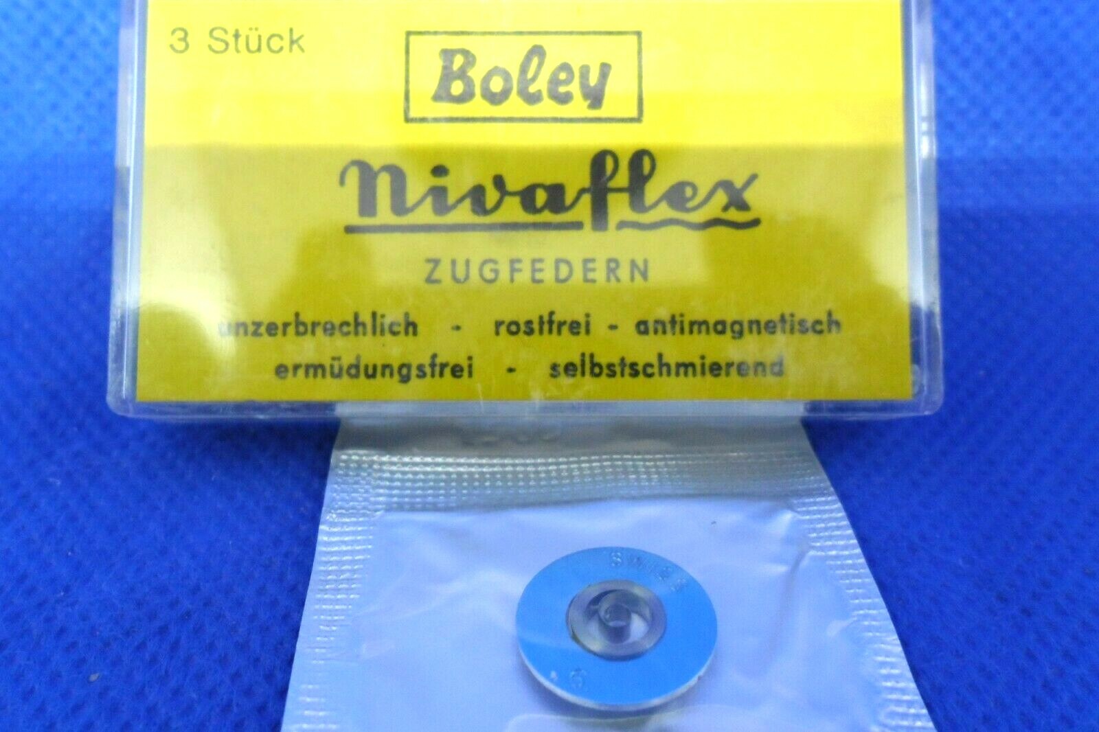 Ressort Barillet Mainspring Aufzugfeder FURKA 1509 NIVAFLEX 1.50X6X06X220 Boley