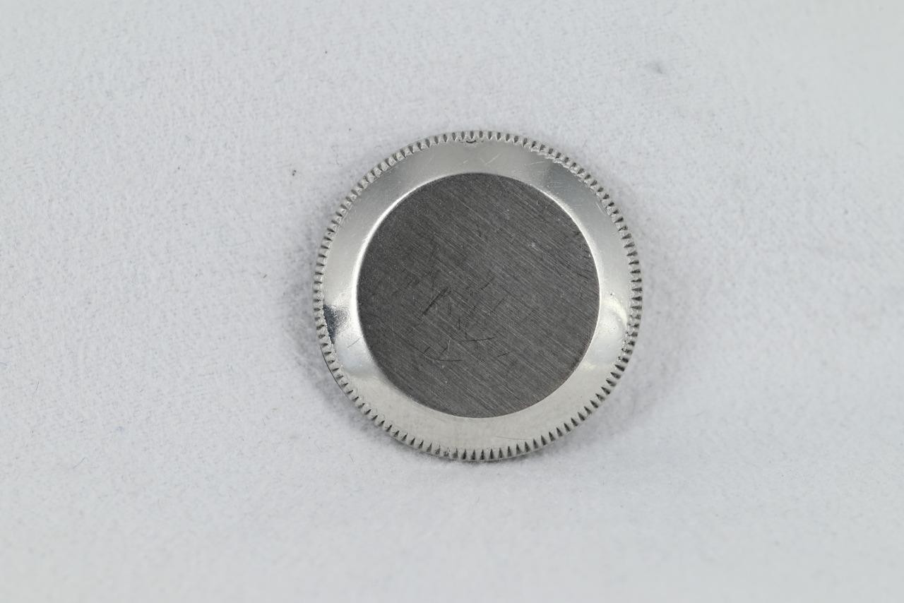 Genuine Ladies Rolex Stainless Steel Case Back For Reference 6517 – 1968