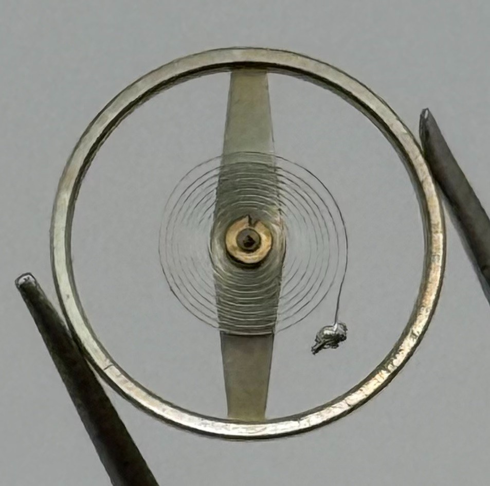 ST 1686 1786 Balance Wheel Complete And Spring Renata 1115 Watch Movement Parts