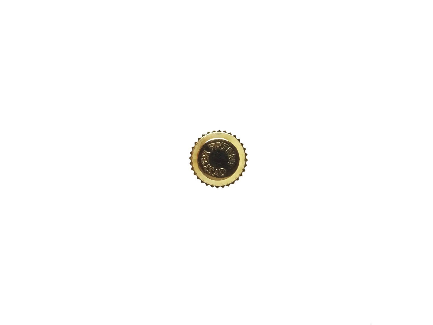 18k Pink Rose Gold Rolex Cal 59 Record 3478 Oyster Patent Brevet 5mm Crown Part