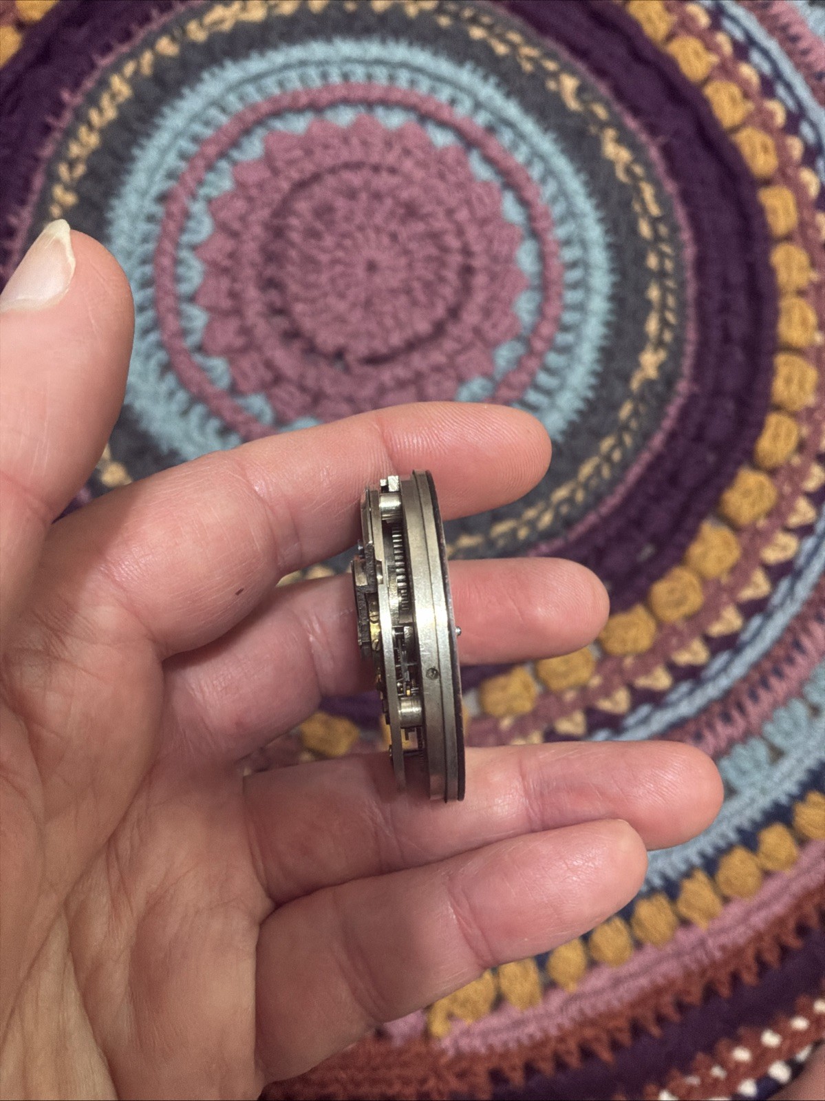 1895 Trenton Watch Co. 18s 7J Pocket Watch Movement For Parts or Repair