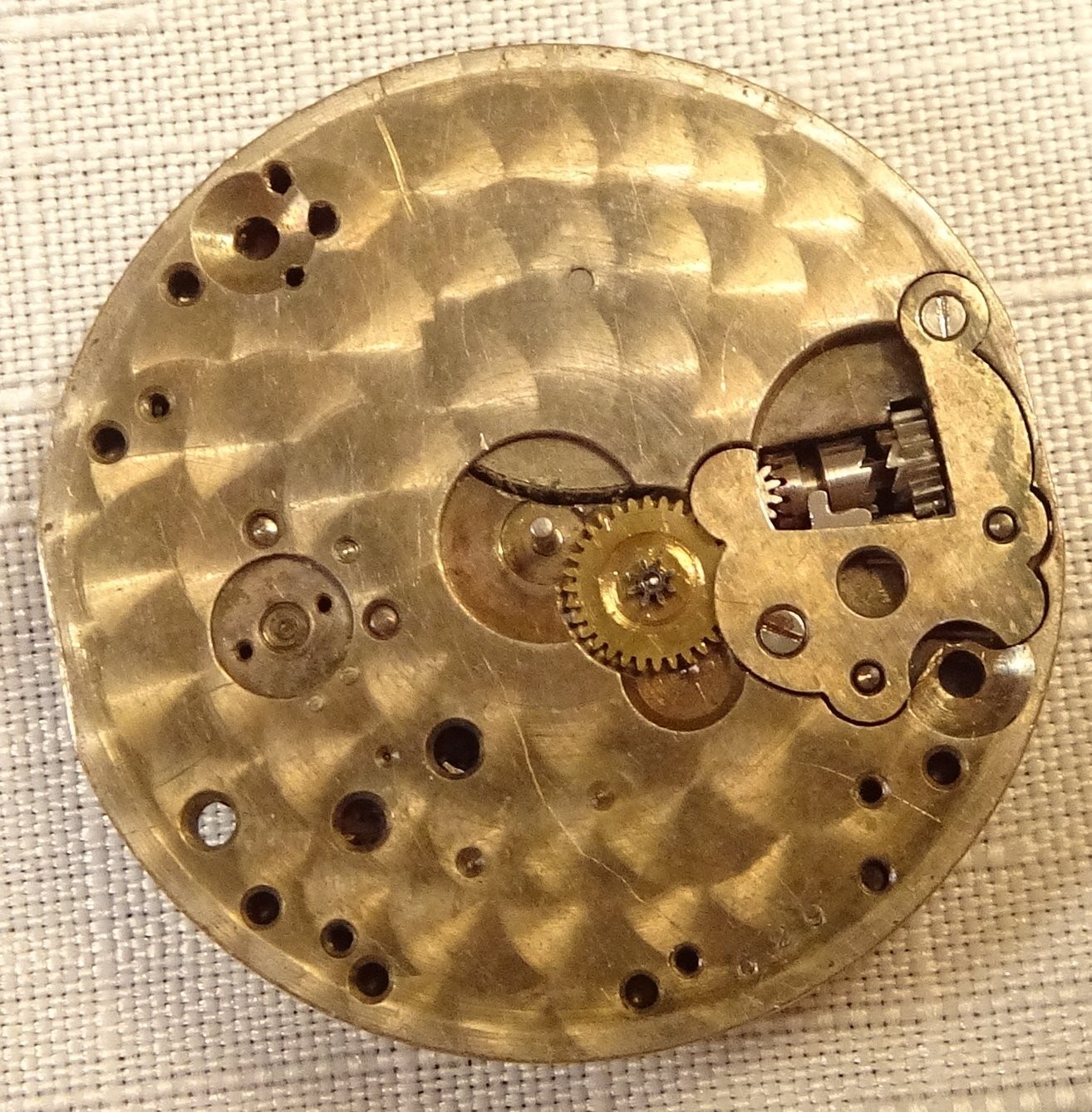 Tavannes Pocket Watch Movement 29.4mm 7J Parts