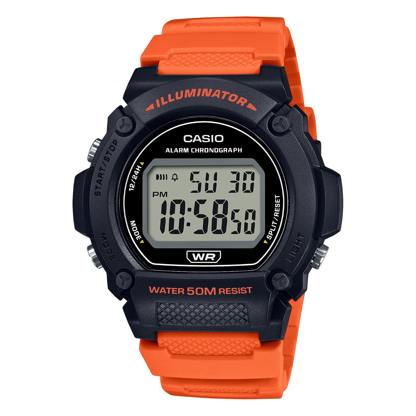 Case W-219H-4AVDF Illuminator Chrono Alarm Men’s Watch