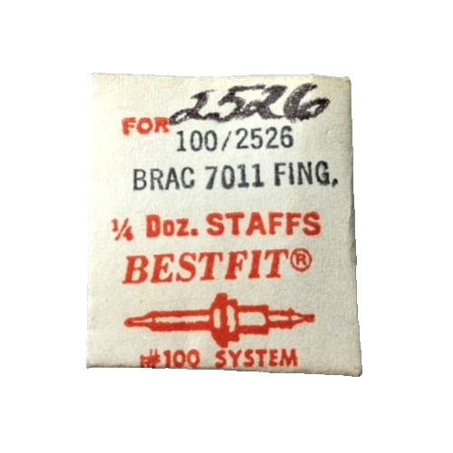 BRAC 7011 (ronda) 7013 7015 7111 7113 Balance Staff watch part #100/2526 *2-pack