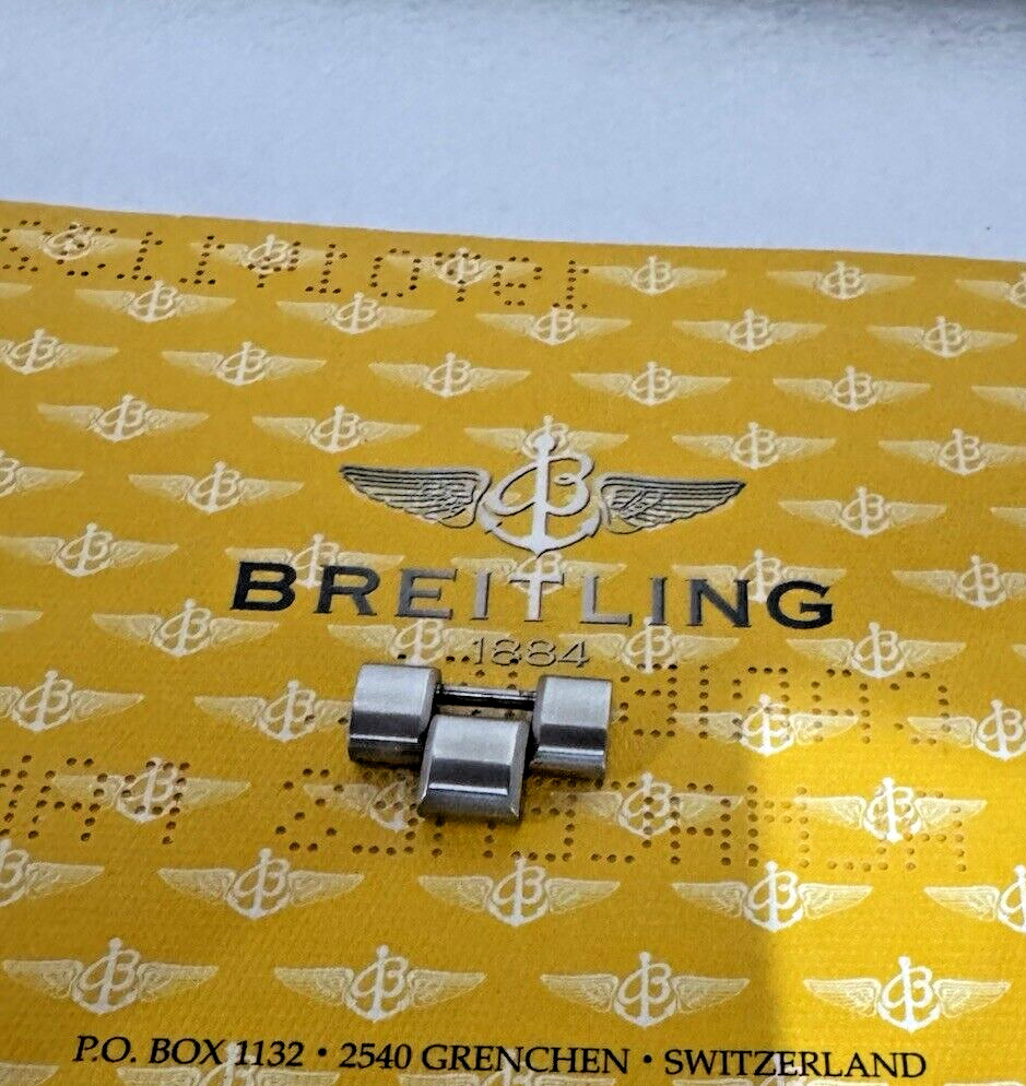 Breitling Watch Link Professional SUPEROCEAN MODELS 18MM SS GLOSS TON Swiss Made