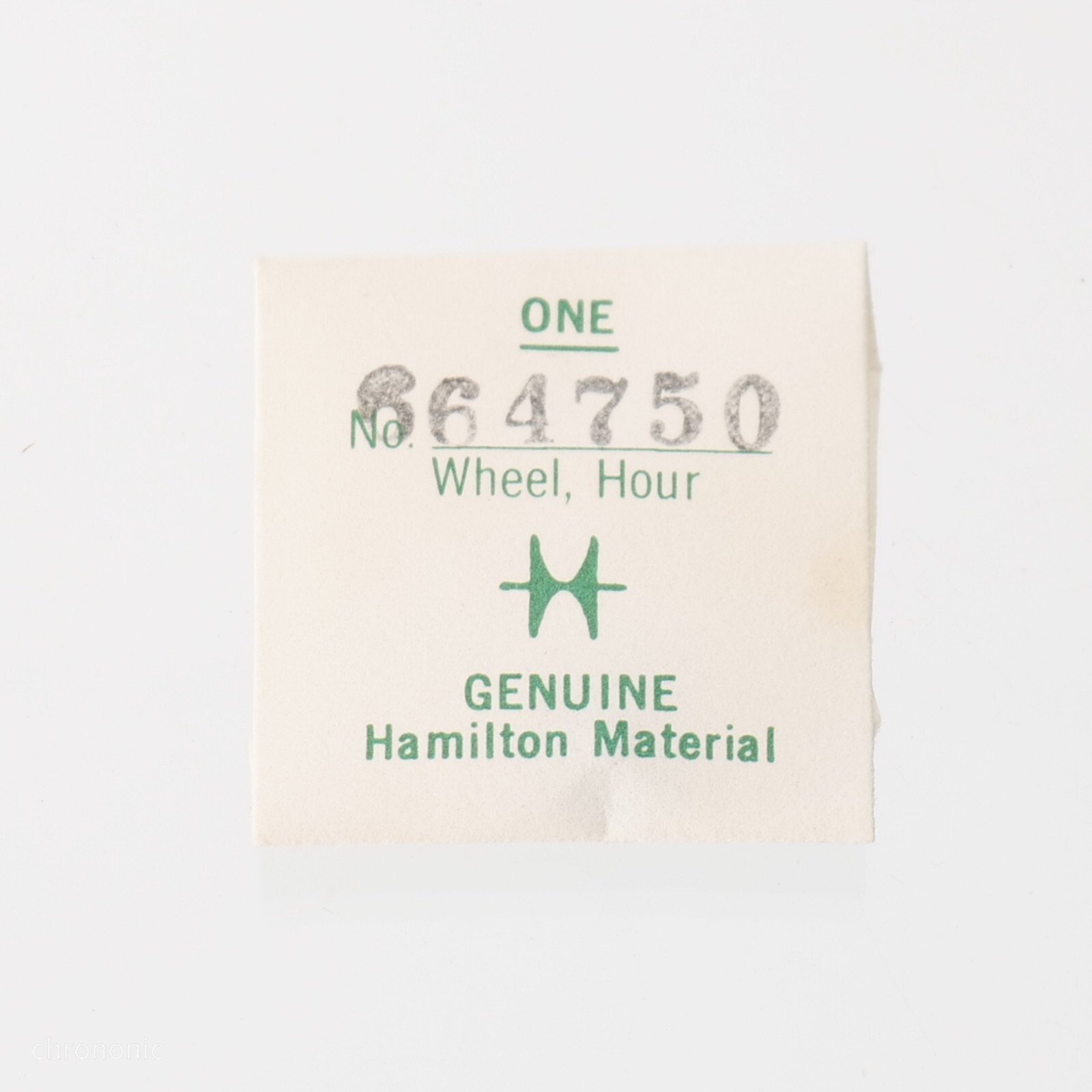 NOS Buren 1003, 1009, Hamilton 619 Hour Wheel Watch Part #664750 New (C4D14)