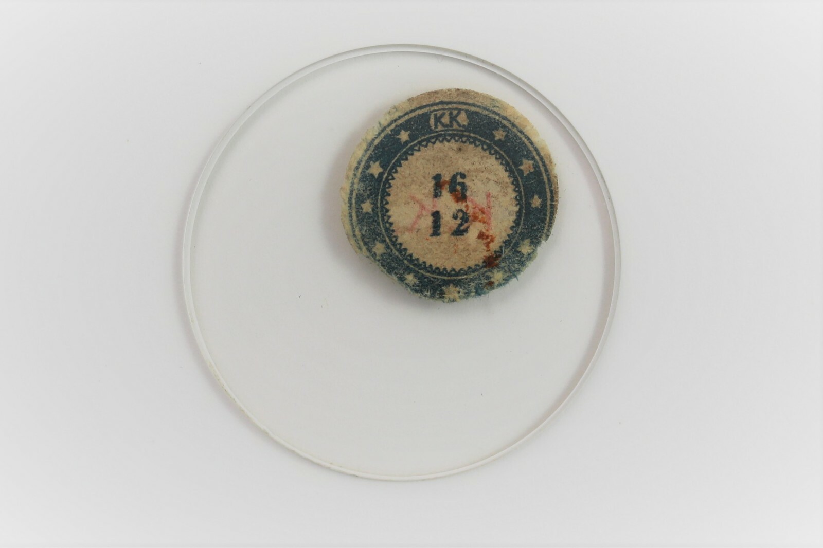 16 Ligne NOS Open Face Glass Pocket Watch Crystals- Beveled Edge