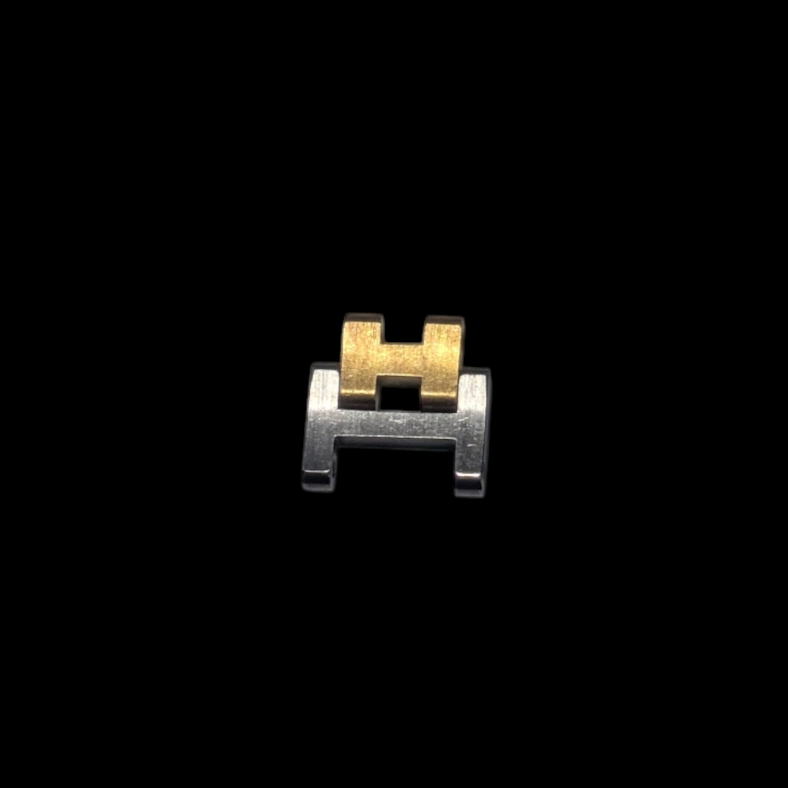 HERMES Clipper Watch Parts Bracelet Link 12mm Genuine Swiss Made Without screws